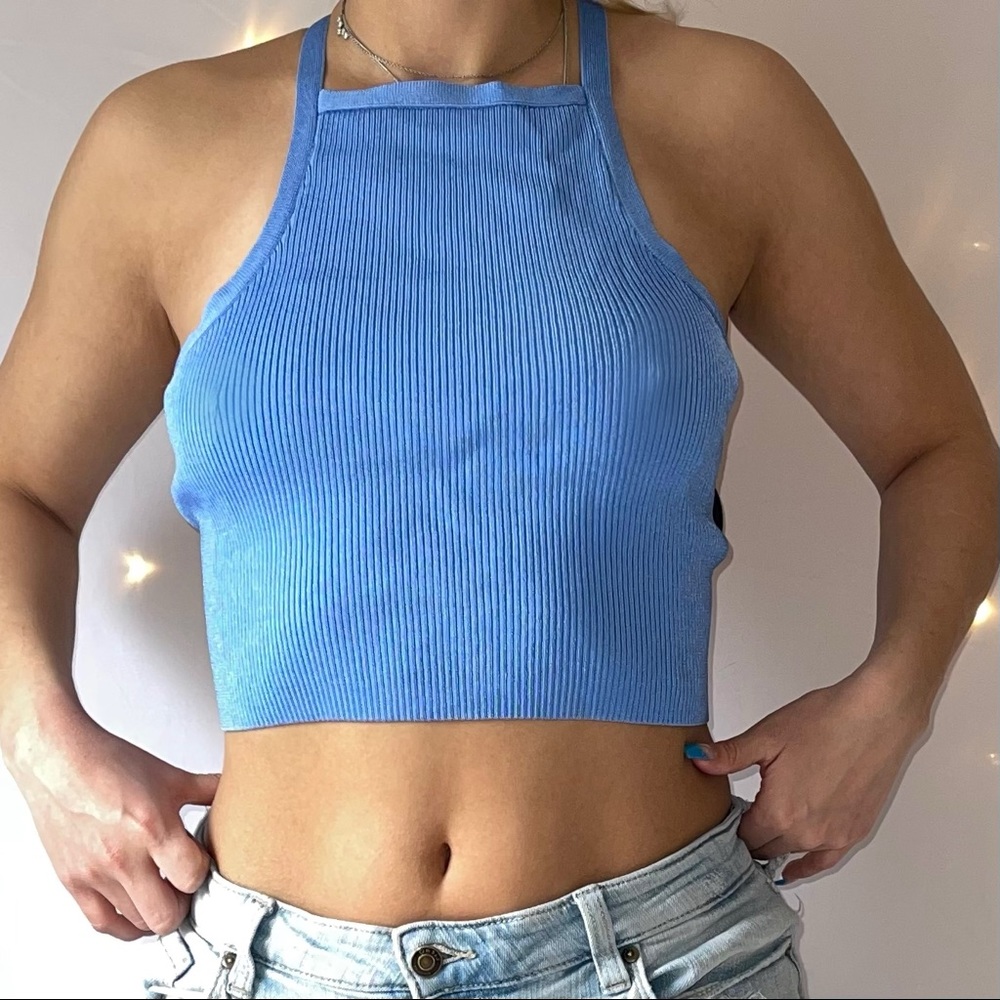 Open Back Tie Tank
